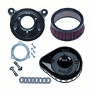 S&S Air Cleaner Harley 16-17 Softail; 2017 FXDLS; 08-16 Touring, Trike. (e-throttle) / Black S&S Mini Teardrop Stealth Air Cleaner for Harley Customhoj