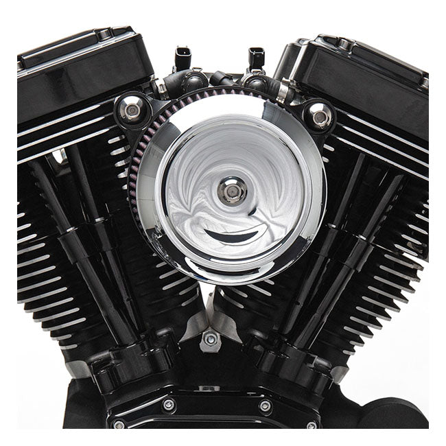 S&S Air Cleaner Harley 91-03 Sportster XL with S&S Super E/G carbs S&S Stealth Dished Bobber Teardrop Air Cleaner for Harley Customhoj