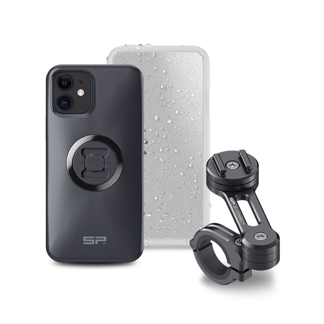 SP Connect Mobilhållare Paket iPhone 12 Pro/12 SP Connect™ Moto Bundle Customhoj