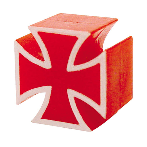 TRIKTOPZ Ventilhattar Trik Tropz Ventilhattar Maltese Cross Red Customhoj