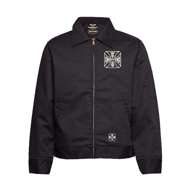 WEST COAST CHOPPERS Jacka WCC OG lined Workjacket black Customhoj