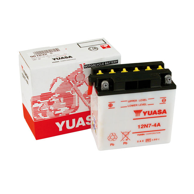 YUASA Batteri Bly Yuasa 12V Blybatteri. 7Ah Customhoj